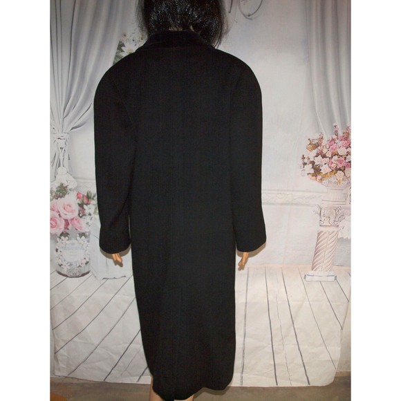 Vintage Karen Petites double breasted 100% wool overcoat L - Picture 10 of 12